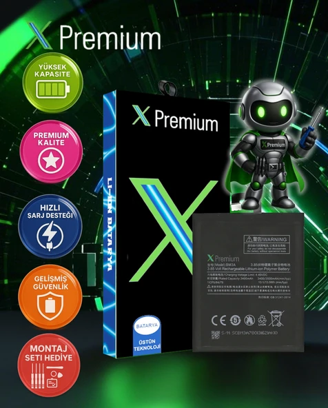 ​Xiaomi Mi Note 3 BM3A Batarya Xpremium Pil – Süper Yüksek Kalite 3400 mAh ürün görseli 1