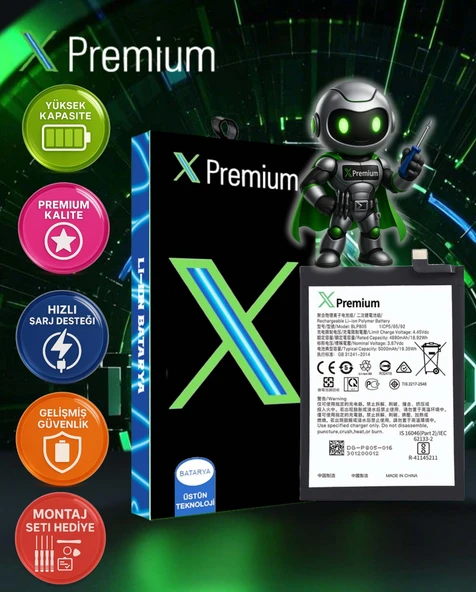 ​Oppo A32 / A53 2020 / A16 / A54 / A53s 5G / A16s / A54s / A74 5G / A93 BLP805 Batarya Xpremium Pil – Süper Yüksek Kalite 5000 mAh ürün görseli 1