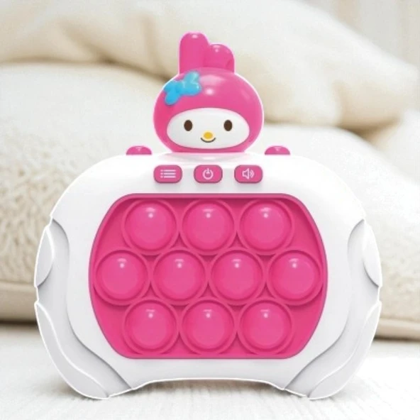MY MELODİ POPİT YENİ NESİL MY MELODY POPİT OYUNCAK POPİT SESLİ RENKLİ LED IŞIKLI POPİT ürün görseli 1