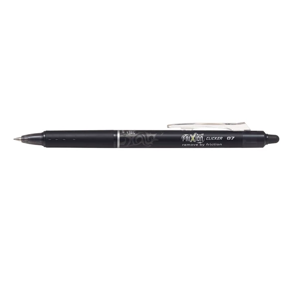 Pilot Tükenmez Kalem Frixion Clicker Bilye Uç Silinebilir 0.7 MM Siyah BLRT-FR7-B ürün görseli 1