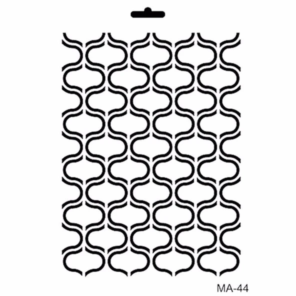 MIX MEDİA STENCIL MA SERİSİ MA44 21X29 ürün görseli 1