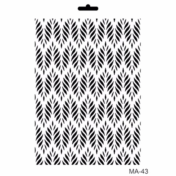 MIX MEDİA STENCIL MA SERİSİ MA43 21X29 ürün görseli 1