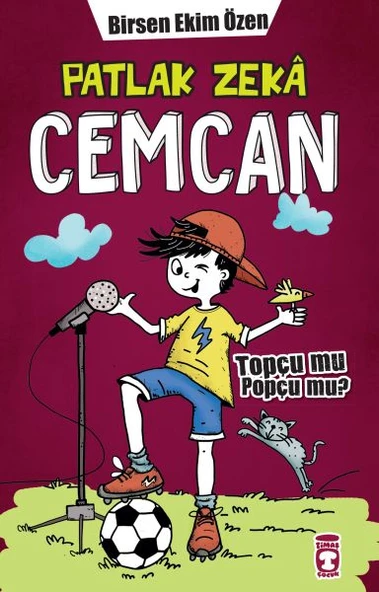 Patlak Zeka Cemcan - Topçu Mu Popçu Mu (Fleksi Cilt) ürün görseli 1