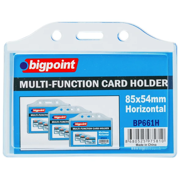 Bigpoint Kart Kabı Çok Amaçlı Soft Yatay 85x54 MM BP661H ürün görseli 1