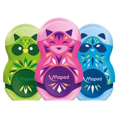 Maped Silgili Kalemtıraş Mini Cute Tek Delikli Blıs 049113 ürün görseli 1