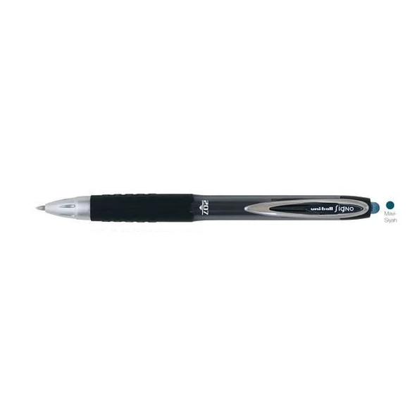 Uni-Ball Roller Kalem Signo 207 Jel Bilye Uç basmalı 0.7 MM Mavi-Siyah UMN-207 ürün görseli 1