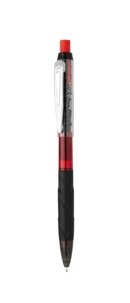 Pentel Versatil Kalem Metal Klipsli Büyük Boy Silgili Q-ERASE 0.7 MM Siyah ürün görseli 1