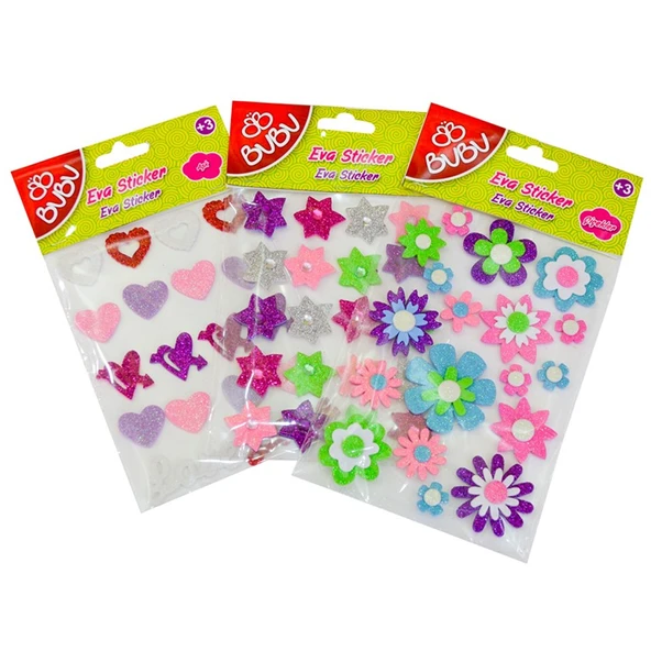 Bu-Bu Sticker Eva Doğa Stand 24 Lü BUBU-STS021 ürün görseli 1