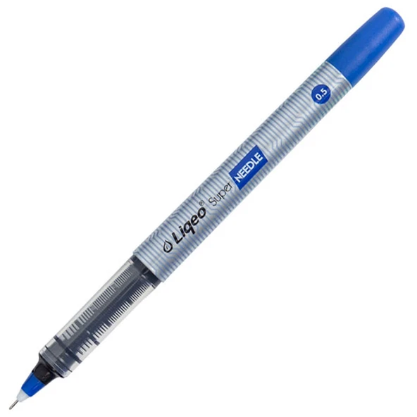 Liqeo Athens İğne Uçlu Kalem 0.5 MM Mavi ürün görseli 1