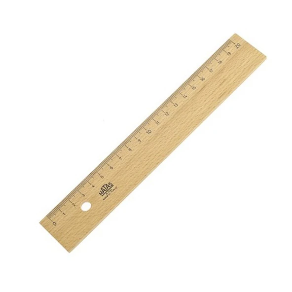 Hatas Tahta Cetvel 20 Cm 00020 - Resim 2