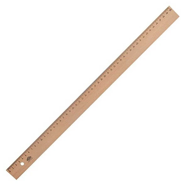 Hatas Tahta Cetvel 50 Cm 00048 - Resim 2