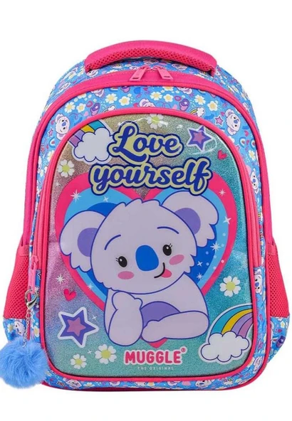 Muggle Okul Çantası Cute Koala Mavi Mu-8744 ürün görseli 1