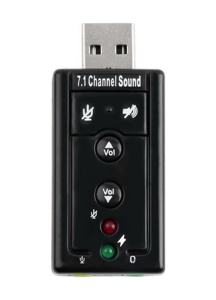 Alfais AL-4506 7.1 3.5 MM USB Ses Kartı ürün görseli 1