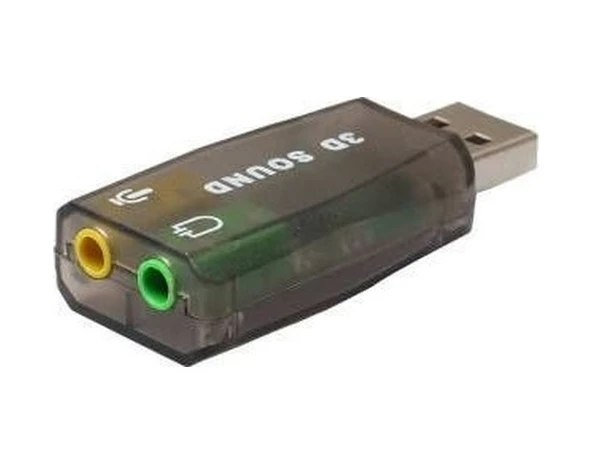 Alfais AL-4504 5.1 USB Ses Kartı Siyah ürün görseli 1