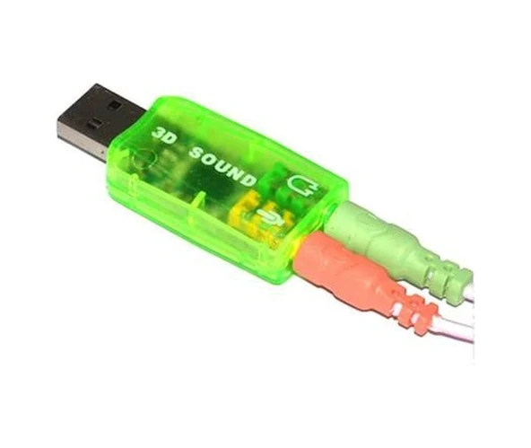 Platoon PLH-112 USB Ses Kartı Yeşil - Resim 3
