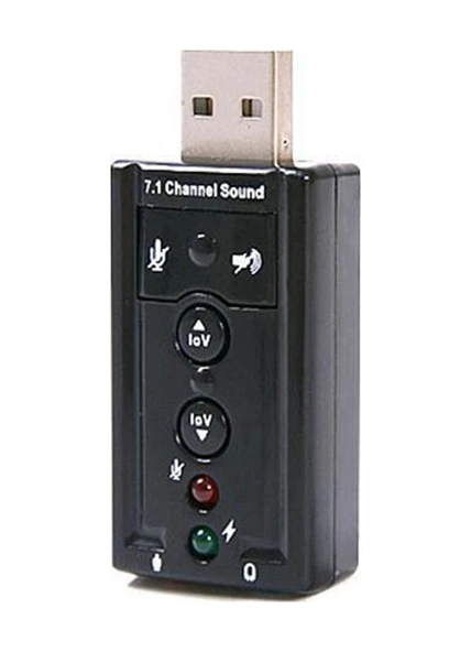 Powermaster PM-18063 USB 7.1 Ses Kartı ürün görseli 1
