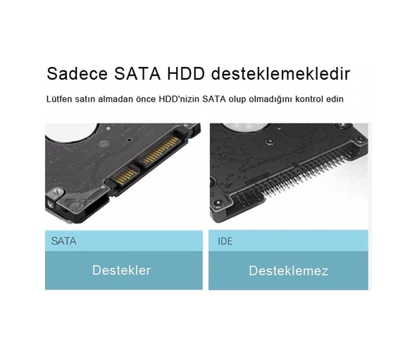 Harddisk Kutusu 2.5 İnç Sata Usb 3.0 - Resim 3