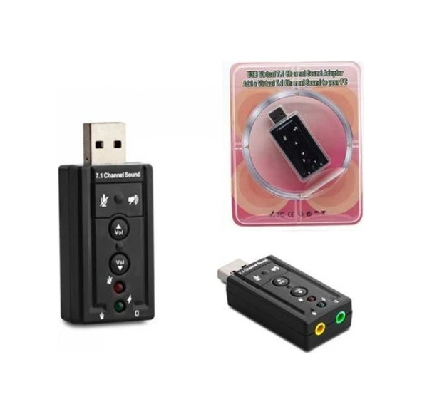 Powergate PG-S01 7.1 USB Ses Kartı - Resim 2