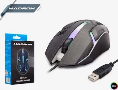 Hadron G20 Oyuncu Mouse Siyah - Resim 2