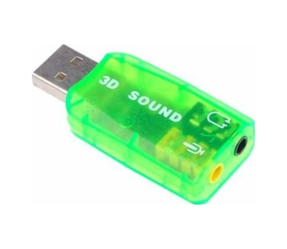 Platoon PLH-112 USB Ses Kartı Yeşil - Resim 2
