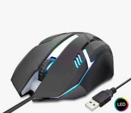 Hadron Gaming Değişen Işıklı Oyuncu Mouse Siyah ürün görseli 1