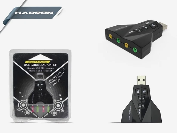 Hadron HD4211 7.1 USB Ses Kartı ürün görseli 1