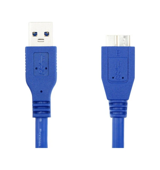 3.0 Usb Hdd Kablo Harddisk Kutusu Kablosu Note 3 Kablo 1 Mt Siyah ürün görseli 1