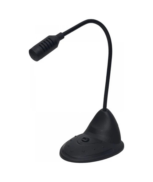 Powermaster PM-12855 Masa Üstü Mikrofon Siyah ürün görseli 1