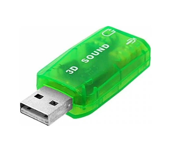 Platoon PLH-112 USB Ses Kartı Yeşil ürün görseli 1