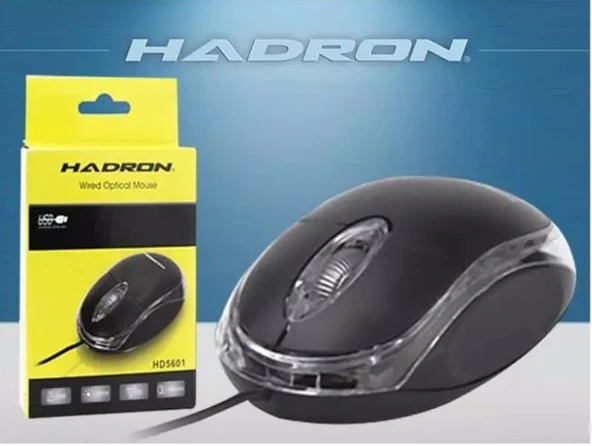 Hadron HD5601 Kablolu Mouse Siyah - Resim 2