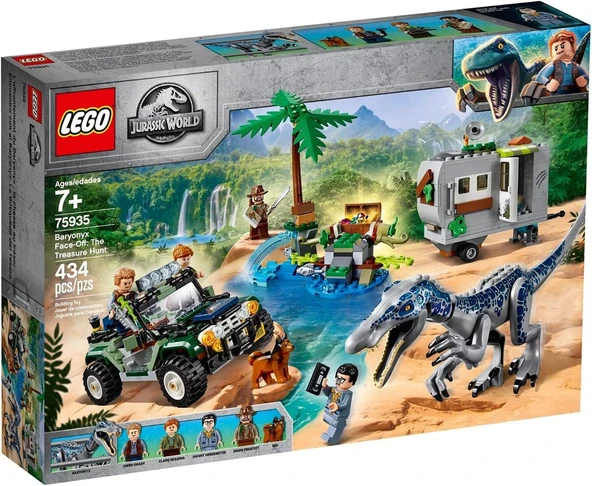 LEGO 75935 Jurassic World Baryonyx Karşılaşması ürün görseli 1