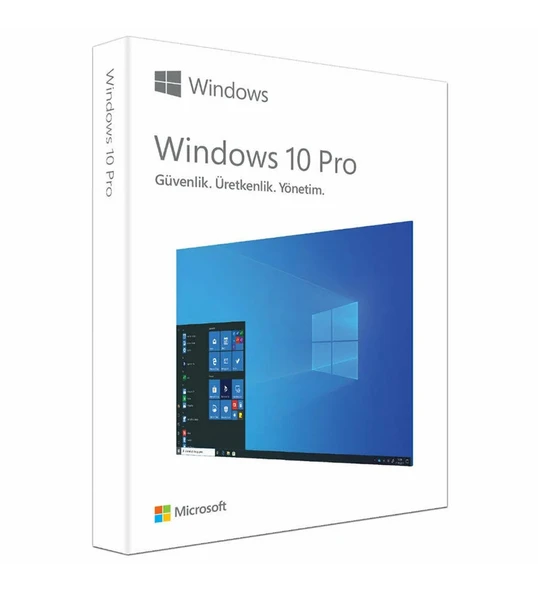 Microsoft Windows 10 Pro Türkçe 32/64Bit Kutu HAV-00132 ürün görseli 1