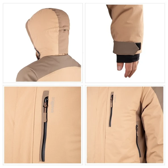 Evolite Antelope Ceket - Bej - Resim 4
