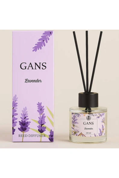 GANS Lavanta Çubuklu Oda Kokusu 100 ml - Resim 3