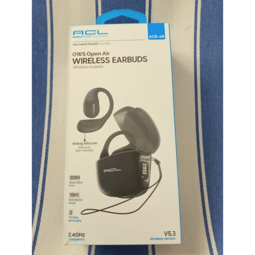 Acb68 Ios Android Uyumlu Dokunmatik 5.3v Bluetooth Kulaklık Stereo Hd Ses 2.4ghz 300 saat ürün görseli 1