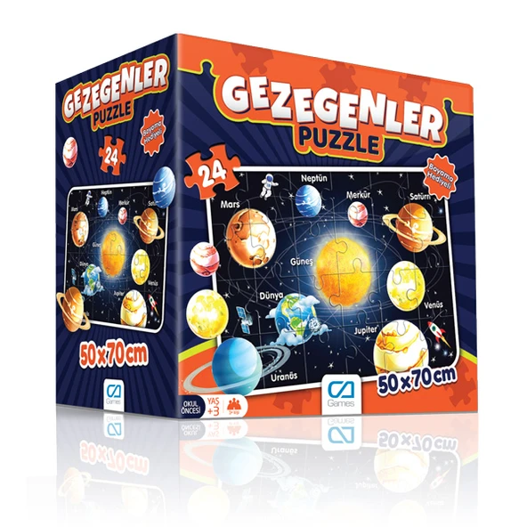 Gezegenler Yer Puzzle ürün görseli 1