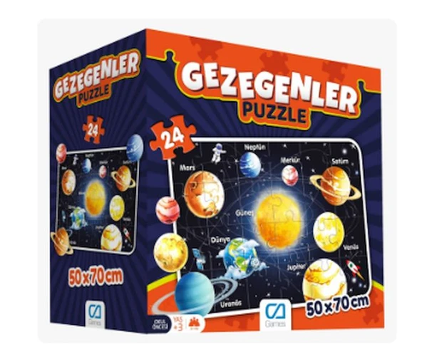 Gezegenler Yer Puzzle - Resim 2