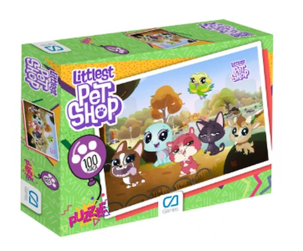 Lıttlest Petshop Puzzle 100 - Resim 2