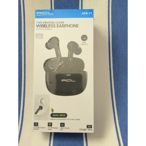 ACB71 ACL BT Kablosuz Kulak İçi Kulaklık Stereo Hd Ses ürün görseli 1