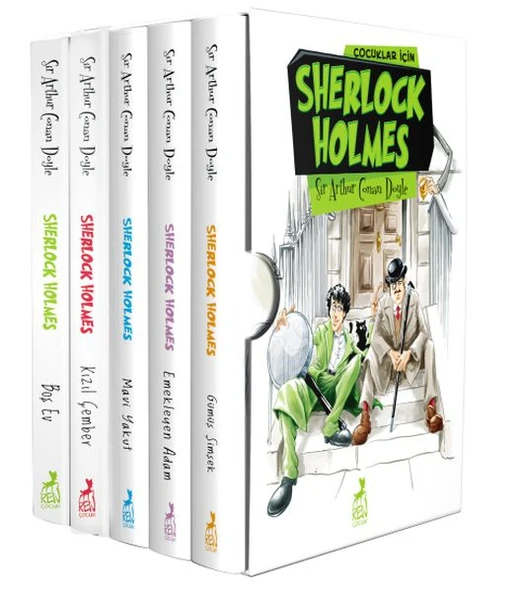 Çocuklar İçin Sherlock Holmes Seti - 5 Kitap - Resim 3