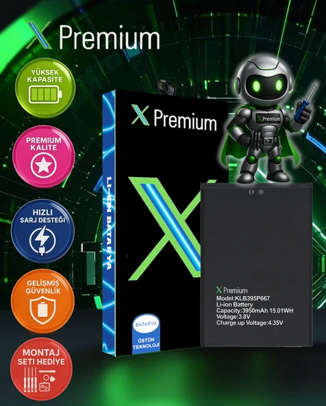Reeder P13 Blue Max 2021 Batarya Xpremium Pil Süper Yüksek Kalite 3800 mAh ürün görseli 1