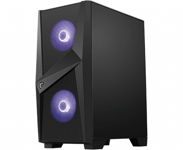 MSI MAG FORGE 100M TEMPERLİ CAM ATX GAMING KASA - Resim 8