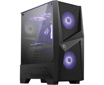 MSI MAG FORGE 100M TEMPERLİ CAM ATX GAMING KASA - Resim 2