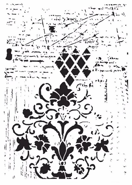 MIX MEDİA STENCIL MA SERİSİ MA68 21X29 ürün görseli 1