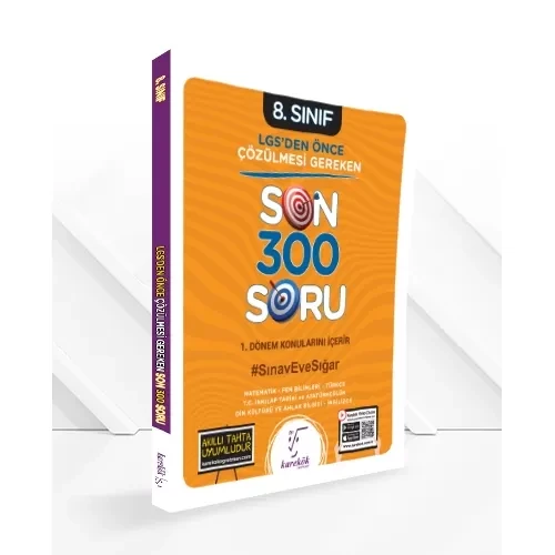 Karekök Yayınları 8. Sınıf LGS den Önce Çözülmesi Gereken Son 300 Soru ürün görseli 1