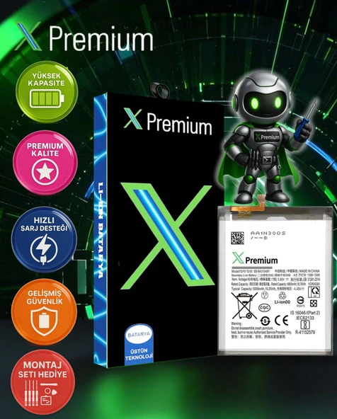TCL 10 L Uyumlu Batarya Xpremium Pil Süper Yüksek Kalite 4000 mAh ürün görseli 1