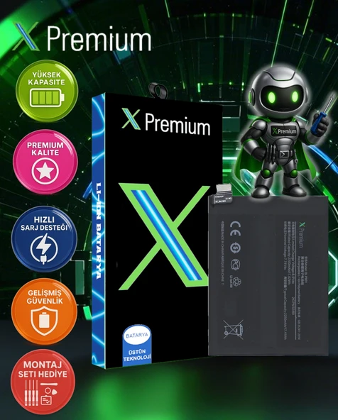OnePlus 8T Batarya Xpremium Pil Süper Yüksek Kalite BLP801 ürün görseli 1