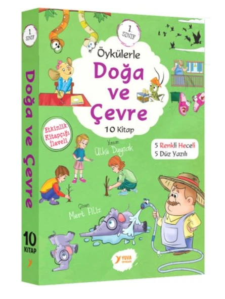 Öykülerle Doğa ve Çevre 1. Sınıf 10 Kitap ürün görseli 1