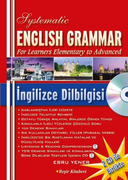 Systematic English Grammar - İngilizce Dil Bilgisi  CD'li ürün görseli 1