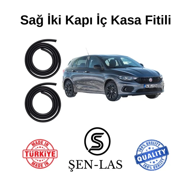 Fiat Egea Hatchback Şen-Las Sağ Ön ve Arka Fitili ŞL18109 ürün görseli 1